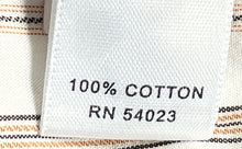 Load image into Gallery viewer, Banana Republic Mens White Multi Striped Cotton Long Sleeve Dress Shirt Size M