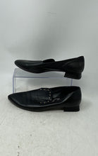 Load image into Gallery viewer, AGL Attilio Giusti Leombruni Womens Black Leather Loafer Flats Size EUR 38