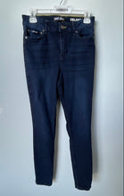 Load image into Gallery viewer, DKNY Womens Blue Denim Dark Wash Stretch Pockets Skinny Leg Jeans Size 27x4