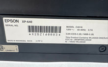 Load image into Gallery viewer, Epson Expression Premium XP-640 C491N All-In-One Inkjet Printer Not Tested