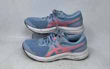 Load image into Gallery viewer, Asics Womens Gel Contend 7 1012A910 Light Blue Lace-Up Running Shoes Size 8 W