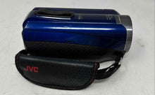 Load image into Gallery viewer, JVC Everio GZ-R10 Blue Full HD 60x Dynamic Zoom Digital Camcorder Not Tested NCL