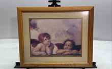 Load image into Gallery viewer, Raphael Cherubs Square Framed Matted Wall Hanging Home Decor Art Print