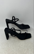 Load image into Gallery viewer, Aldo Womens Okurra Black Open Toe Slip-On Block Heel Slingback Sandals Size 8