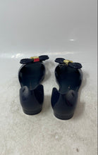 Load image into Gallery viewer, Melissa Vitorino Campos Womens Blue Rubber Open Toe D'Orsay Flats Size 6