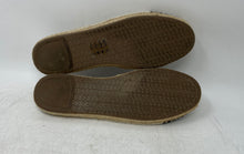Load image into Gallery viewer, Michael Kors Womens White Black Colorblock Slip-On Espadrille Flats Size 6.5M