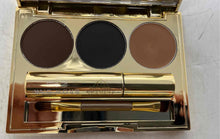 Load image into Gallery viewer, Brow Bar By Reema Dark True Glam Powder Eyes Makeover Kit With Box