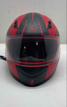 Load image into Gallery viewer, Speed And Strength SS700 Red & Black DOT Approved Motorcycle Full Face Helmet