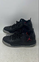 Load image into Gallery viewer, Nike Boys Jordan Courtside 23 AR1002-023 Black Leather Sneakers Shoes Size 4.5Y