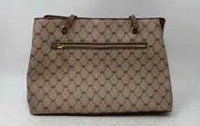 Load image into Gallery viewer, Anne Klein Womens Brown Beige Inner Pockets Shoulder Handbag