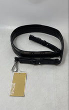 Load image into Gallery viewer, Michael Kors Womens Black Monogram Silver-Tone Hardware Bag Strap With Tag
