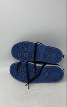 Load image into Gallery viewer, Nike Boys Court Borough Low Recraft HM6293-480 Blue Black Tennis Shoes Size 5Y