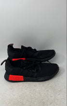 Load image into Gallery viewer, Adidas Mens NMD R1 FV8162 Black Orange Lace-Up Sneaker Shoes Size 11 No Insoles