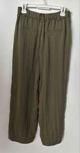 Load image into Gallery viewer, A New Day Womens Green Regular Fit Pockets Wide Leg Trousers Pants Size 6
