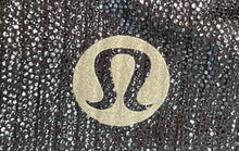 Load image into Gallery viewer, Lululemon Womens Flow Y Black Shimmer Lightweight Sweat Wicking Sports Bra Sz 6