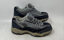 Load image into Gallery viewer, Brahma Womens Amy 2540824 Blue Gray Leather Lace-Up Work Sneaker Shoes Size 6.5