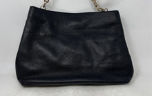 Load image into Gallery viewer, Kate Spade New York Womens Black Pebbled Leather Inner Pockets Shoulder Bag