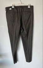 Load image into Gallery viewer, Louis Raphael Luxe Mens Gray Slash Pockets Slim Fit Dress Pants Size 36 x32