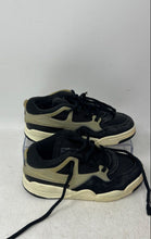Load image into Gallery viewer, Nike Boys Air Jordan 4 RM FQ7936-006 Black Green Leather Sneakers Shoes Size 11C