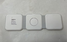 Load image into Gallery viewer, RTOPS White Portable Foldable Wireless Magnetic Travel 3-In-1 Charger Not Tested