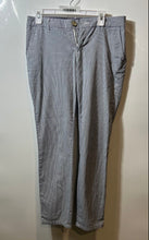 Load image into Gallery viewer, Tommy Hilfiger Womens Blue White Straight Leg Chino Pants Size 4
