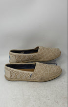 Load image into Gallery viewer, Toms Womens Alpargata Classic Beige Round Toe Slip-On Shoes Size 8.5