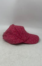 Load image into Gallery viewer, Michael Kors Womens Pink Signature Print Cotton Lined Adjustable Baseball Cap