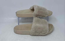 Load image into Gallery viewer, Unbranded Womens White Open Toe Slip-On Flat Slide Sandals Size 8
