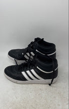 Load image into Gallery viewer, Adidas Womens Hoops 4.0 Mid JI3464 Black White Lace-Up Sneakers Shoes Size 7.5