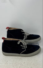 Load image into Gallery viewer, Del Toro Mens Blue Suede Lace-Up Closed Toe Ankle Chukka Boots Size 8