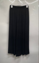 Load image into Gallery viewer, Zara Womens Black Elastic Waist Pleated Long Maxi Skirt Size XS