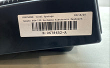 Load image into Gallery viewer, Yamaha PSR-150 Black White Portable Electronic Keyboard Not Tested