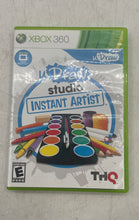 Load image into Gallery viewer, THQ Microsoft Xbox 360 U Draw Studio Instant Artist Video Game CD Not Tested