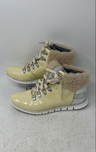 Load image into Gallery viewer, Cole Haan Womens Zerogrand Yellow Waterproof Lace-Up Ankle Snow Boots Size 6.5B