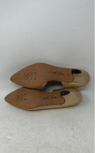 Load image into Gallery viewer, Sergio Zelcer Womens Gold-Tone Leather Slip-On Kitten D'Orsay Heels Size 6M