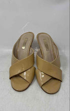 Load image into Gallery viewer, Louise Et Cie Womens Halloway Dark Beige Stiletto Slip-On Slide Sandals Size 7M