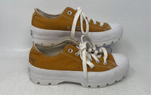 Load image into Gallery viewer, Converse Womens Chuck Taylor All Star Low 568621C White Yellow Sneaker Shoes 7.5