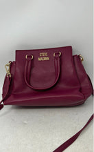 Load image into Gallery viewer, Steve Madden Womens Bmarine Red Pockets Adjustable Crossbody Strap Satchel Bag