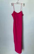 Load image into Gallery viewer, Zara Womens Pink Ribbed Spaghetti Strap Sleeveless Maxi Dress Size S With Tag
