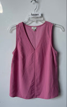 Load image into Gallery viewer, J. Crew Womens Pink Sleeveless V-Neck Pullover Blouse Top Size XS