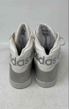 Load image into Gallery viewer, Adidas Womens Extaball White Silver Tone Gliters Leather Sneaker Shoes Size 7