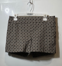 Load image into Gallery viewer, 7th Avenue Design Studio New York & Company Womens Black Brown Chino Shorts Sz L