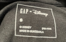 Load image into Gallery viewer, Gap x Disney Womens Black Minnie Mouse Crew Neck Pullover T-Shirt Sz S With Tags