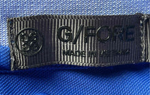 Load image into Gallery viewer, G/Fore Mens Blue Spread Collar Short Sleeve Polo Shirt Size Medium