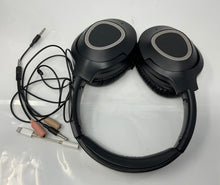 Load image into Gallery viewer, Hammacher Schlemmer Black Wireless Bluetooth Over The Ear Headphones w/ Case NCL