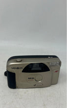Load image into Gallery viewer, Minolta AF25 Silver Black 35mm Point & Shoot Film Camera With Case Not Tested