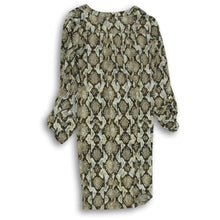 Load image into Gallery viewer, Michael Kors Womens Brown Animal Print Dress Size XS