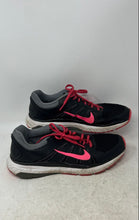 Load image into Gallery viewer, Nike Womens Dart 12 831535-006 Black Pink Lace-Up Low Top Running Shoes Size 11