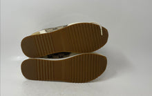 Load image into Gallery viewer, Michael Kors Womens Monique Beige Monogram Print Low Top Sneakers Shoes Size 9 M