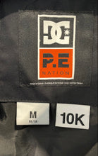 Load image into Gallery viewer, DC x P.E Nation Womens Black Long Sleeve Hooded Full-Zip Ski Jacket Size M